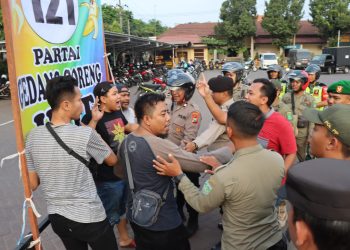 Latih Kesiapan Personel Amankan Pemilu 2024 Polres Pasuruan Gelar Sispamkota