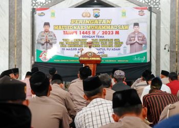 Gelar Maulid Nabi Muhammad SAW, Wakapolres Jombang: Teladani Rasullulah