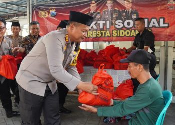 Jumat Curhat Polresta Sidoarjo Berbagi Untuk Warga Sidokare
