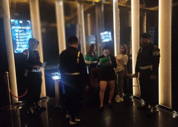 Meminimalisir Pelanggaran Personel Polri, Provos Brimob Kalbar Patroli ke Tempat Hiburan Malam