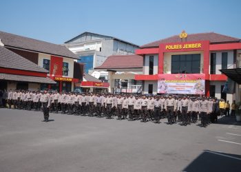 Polres Jember Kerahkan 600 Personel Gabungan untuk Amankan Pilkades Serentak