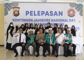 *Polda Kalbar Laksanakan Kegiatan Pelepasan Kontigen Jambore Nasional Da’i Desa Madani Parmusi Kalbar Tahun 2023*