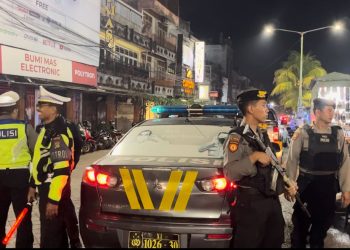 *Blue Light Patrol Polres Tabanan, Kamtibmas Malam Hari Aman Dan Kondusif*