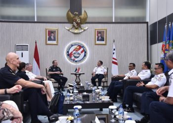 Lanjutkan Kerja Sama Maritim, Bakamla RI dan ABF Gelar SOM Ke-6