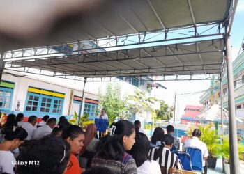 Dianggap tidak layak, Ratusan orang tua murid SD Negri satu Saumlaki, minta relokasi Pembangunan Gedung Sekolah yang Baru”
