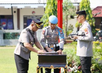 Kapolres Jombang Pimpin Upacara Serah Terima Jabatan Kabag, Kasat dan Kapolsek Jajaran*