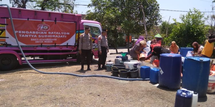 20 Tahun Mengabdi, Batalyon Tantya Sudhirajati Salurkan 65 Ribu Liter Air Bersih