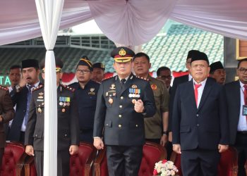 *Peringatan Hari Ulang Tahun TNI Ke-78 Dihadiri dengan Penuh Semangat dan Sinergitas yang Solid*