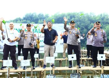 HUT Humas Polri Ke-72 Dirayakan Dengan Gerakan Pelestarian Lingkungan