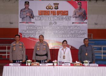 Kapolres Tabanan Buka Lat Pra Ops Mantap Brata Agung 2023 – 2024