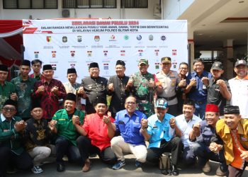 Hadiri Deklarasi Pemilu Damai 2024, Dandim 0808/Blitar Ajak Seluruh Stakeholder Tetap Jaga Stabilitas Keamanan Dan Ketertiban