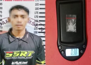 Simpan Narkotika di Saku Celana, Seorang Petani Ditangkap Polres Tulang Bawang