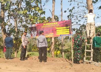 Polres Blitar Gencarkan Patroli dan Pemasangan Banner Himbauan Antisipasi Karhutla di Daerah Rawan Bencana Kebakaran