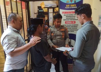 Polres Situbondo Amankan Empat Warga Besuki Kedapatan Main Judi Online