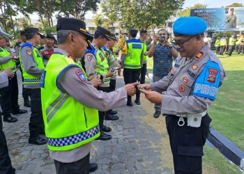 Propam Polres Tabanan Laksanakan Gaktibplin Kepada Personil Ops Mantap Brata