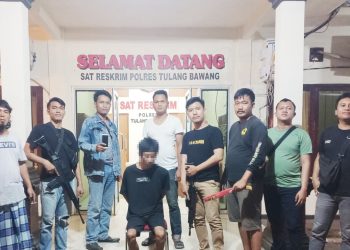 Tekab 308 Presisi Polres Tulang Bawang Tangkap Pelaku Curat Yang Sudah Tiga Kali Jadi Residivis