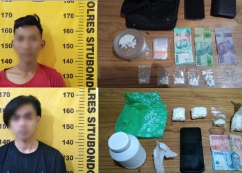 Polisi Berhasil Amankan Dua Terduga Pengedar Pil Trex di Situbondo