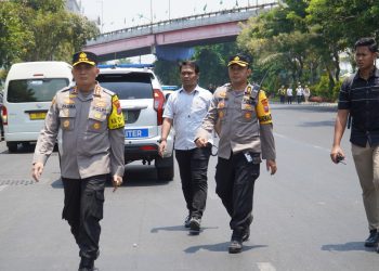Polisi Sukses Amankan Puncak Hari Santri dan Kunjungan Presiden di Surabaya
