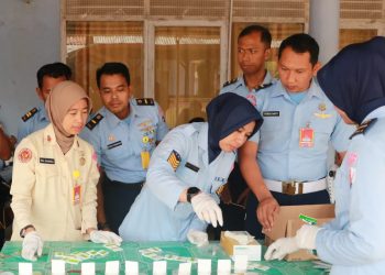 Danlanud BNY: Tidak Ada Ampun Bagi Pelaku Kejahatan dan Pemakai Narkoba