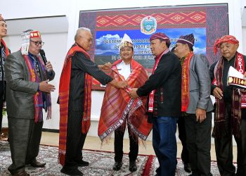 PJ Gubsu Hassanudin: Saya Bangga Ulos 1000 Meter ini Jika Dibawa ke Monas