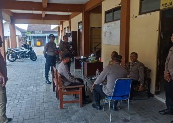 Patroli Polres Blitar Ciptakan Situasi Aman Damai Jelang Pemilu
