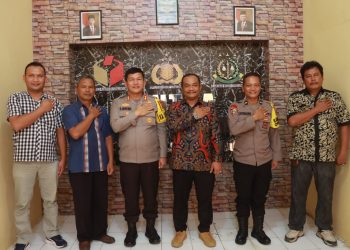 Kapolres Simalungun Lakukan Kunjungan dan Silaturahmi ke Kantor BAWASLU Simalungun