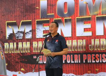 Kadiv Humas Polri Buka Pertandingan Menembak Pemimpin Redaksi
