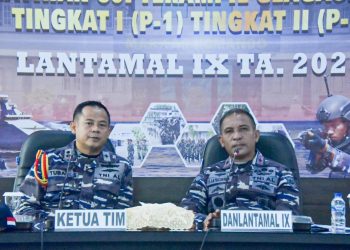 Danlantamal. IX. Buka Latihan Uji Terampil Pangkalan, Wujud Kesiapan Prajurit Hadapi Perkembangan Situasi Wilayah