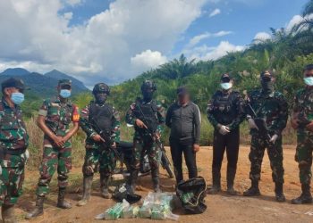 Luar Biasa Dalam Tiga Hari Beruntun,Kembali Kodam XII/Tpr Berhasil Gagalkan Upaya Penyelundupan 20 Kg Sabu Oleh WNA Malaysia