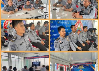 Cegah Gangguan Kamtib, Direktur Jenderal Kamtib Berikan Penguatan Intelijen Pemasyarakatan