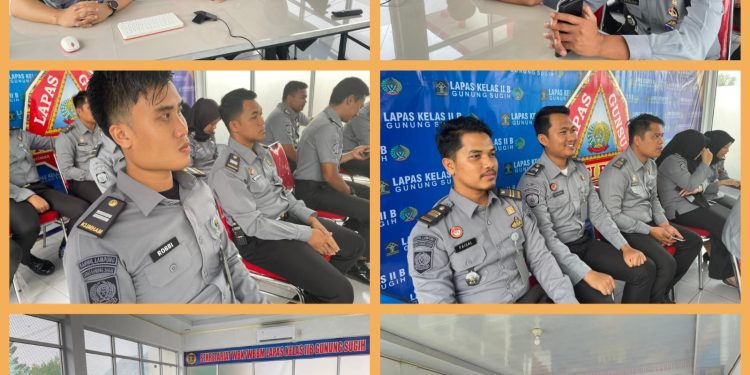 Cegah Gangguan Kamtib, Direktur Jenderal Kamtib Berikan Penguatan Intelijen Pemasyarakatan