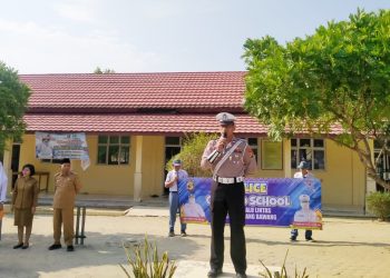 Polisi Berikan Penyuluhan Kepada Ratusan Pelajar SMK MMT Penawar Aji, Ini Tujuan Utamanya