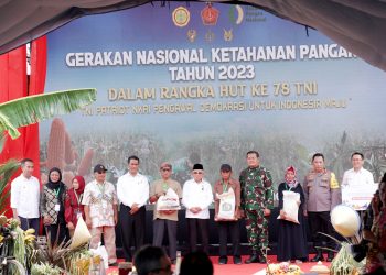 TNI Gelar Gerakan Nasional Ketahanan Pangan di 385 Titik Wilayah Indonesia
