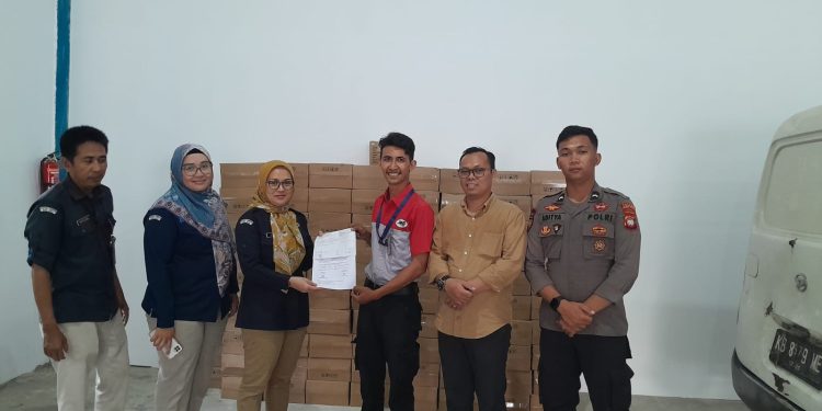 Tidak Hanya Polisi, Pemantauan Gudang Logistik KPU Kubu Raya diawasi 11 CCTV Selama 24 Jam