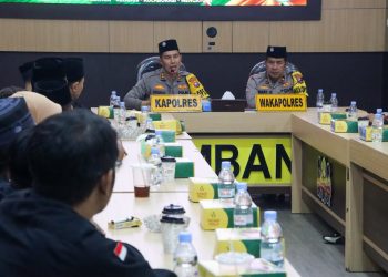 Kapolres Gelar Jumat Curhat Bersama 24 Perguruan Silat di Jombang, Ajak Jaga Kamtibmas