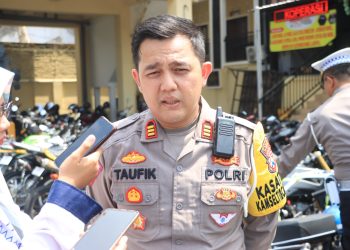 Polres Blitar Kota Amankan 42 Motor Knalpot Brong dalam Razia Balap Liar