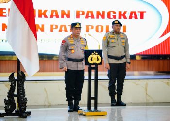 Polri Naikan Pangkat Setingkat Lebih Tinggi ke-13 Pati