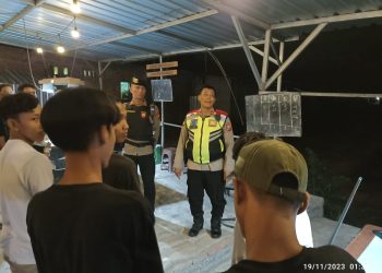 Kapolsek Mojoroto dan Anggota Gencarkan Patroli dan Razia Cipta Kondisi Jelang Pemilu 2024, Ini Tujuannya !
