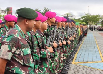 Kasdam XII/Tpr Pimpin Apel Gelar Pasukan PAM VVIP RI-1