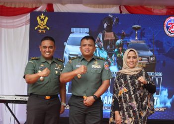 Perhubungan Akademi Militer Rayakan HUT Ke-78 TNI AD dengan Syukuran Potong Tumpeng