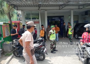 Pastikan Wilayah Aman Jelang Pemilu Tahun 2024, Anggota Kodim 0808/Blitar Gelar Patroli Gabungan