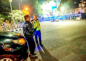 Polsek Mojoroto Siaga Kamtibmas Antisipasi Potensi Gangguan Kamtibmas Pasca Pagelaran Pencak Dor di Blitar