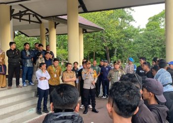 Kapolres Polres Kubu Raya Sambut Kedatangan HMI dan Kohati dari Sulawesi Tenggara di Gedung Pramuka Prov.Kalbar