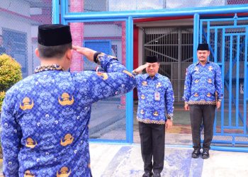 Kepala Lapas Gunung Sugih Pimpin Upacara Peringatan Hari Ulang Tahun Korps Pegawai Republik Indonesia