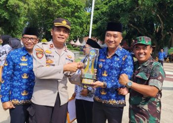 Lomba Sinergitas Kabupaten Nganjuk, 3 Pilar Kecamatan Nganjuk Raih Juara Pertama