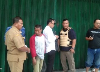 Tuntutan Aliansi LSM Untuk Segera Kosongkan Ruko Simpang Tiga Membuahkan Hasil