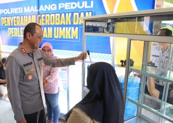 Polres Malang Kembali Salurkan Bantuan UMKM Untuk Keluarga Korban Tragedi Kanjuruhan