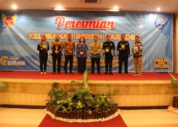 Kapolres Kediri Kota Bersama Forkopimda Resmikan Kelurahan Bersih Narkoba