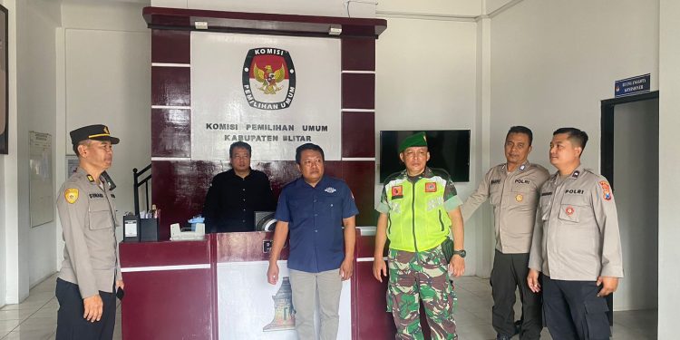 Patroli Polres Blitar Ciptakan Situasi Aman Damai Jelang Pemilu