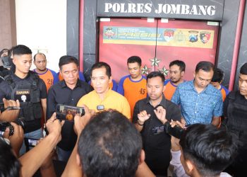 Polres Jombang Berhasil Amankan Komplotan Curanmor Berikut Penadahnya